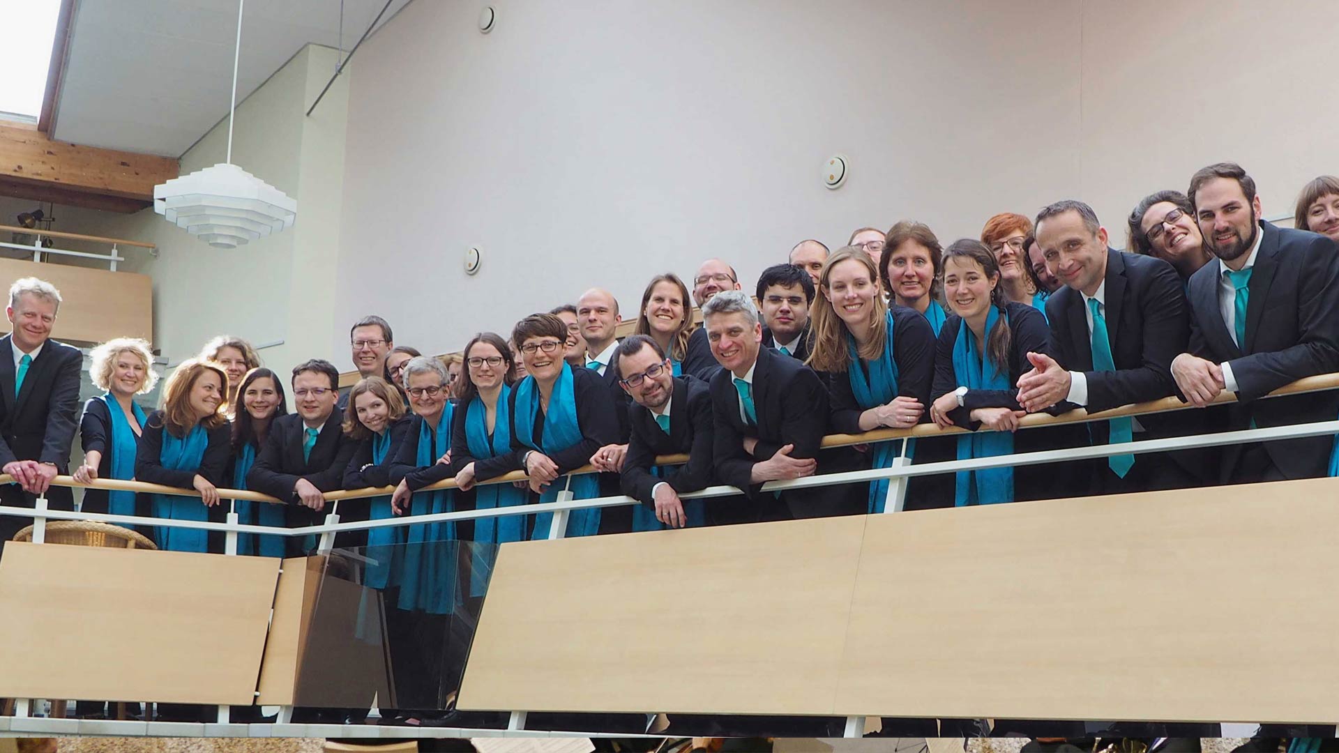 Juco Gruppenbild auf Empore